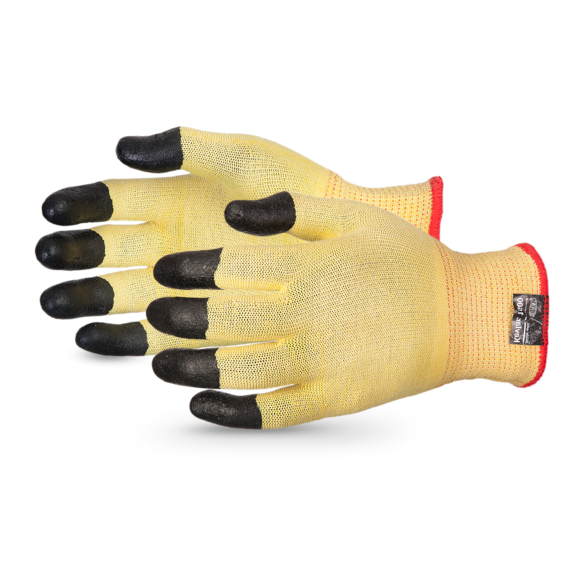 GLOVE CUT A4 NITRILE FINGERTIPS YLW 11