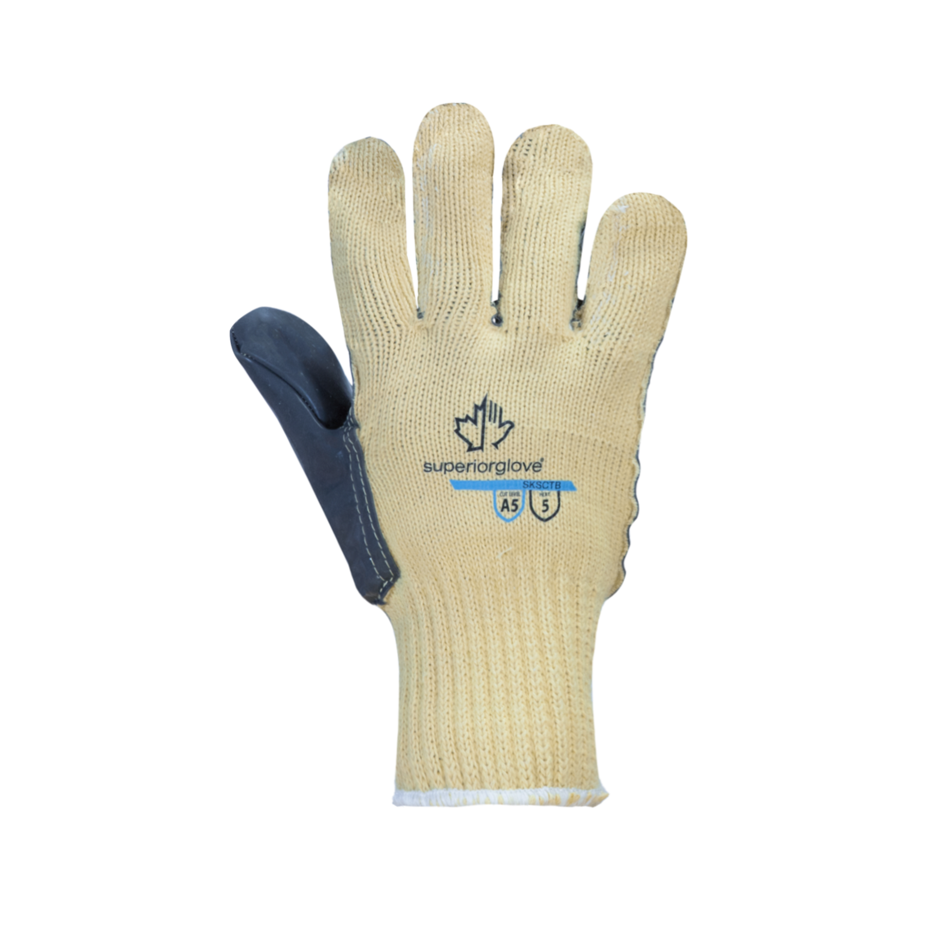 GLOVE KVLR/SILACHLOR LND VP YLW XL