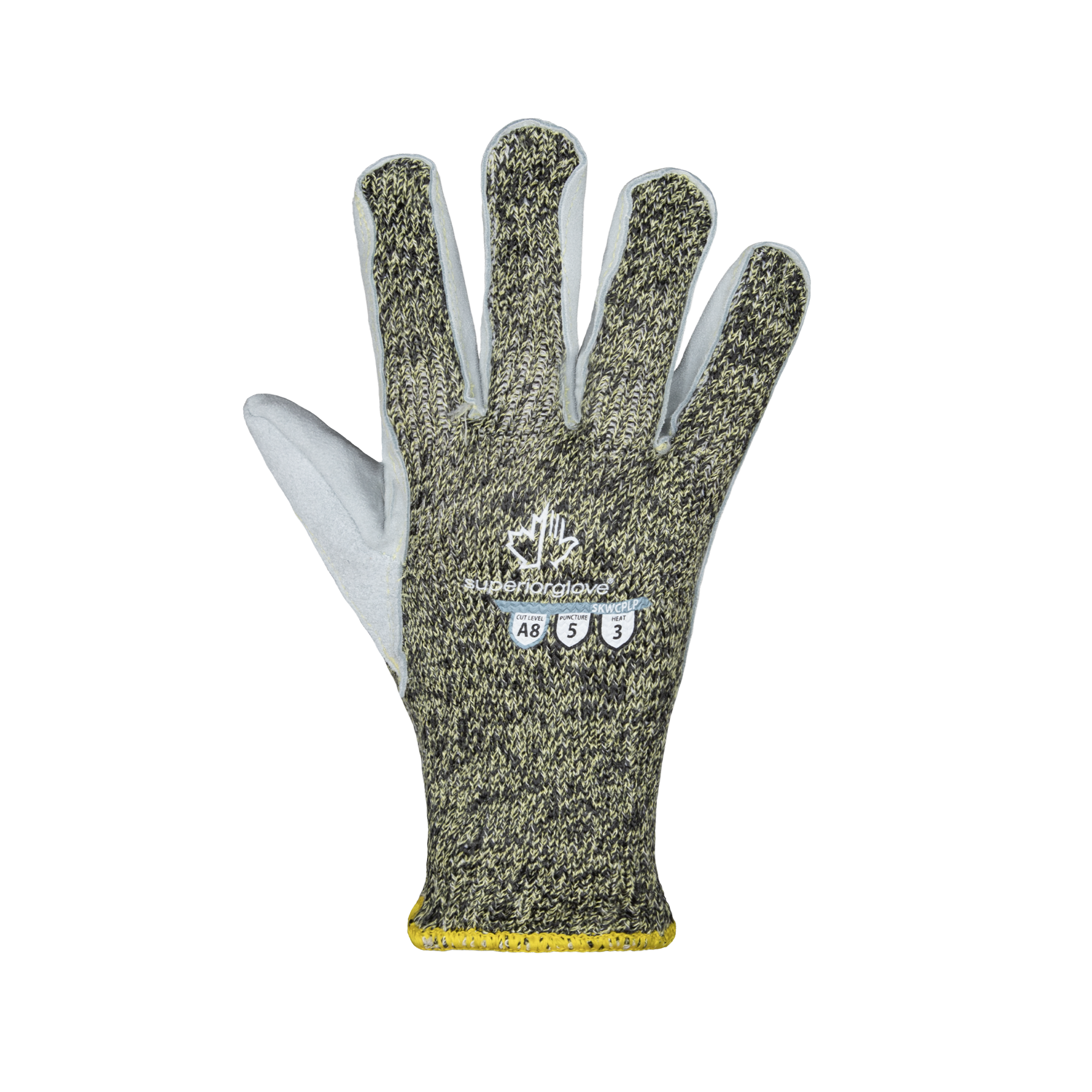 GLOVE RESISTANT CUT XL SPLIT LTHR A5