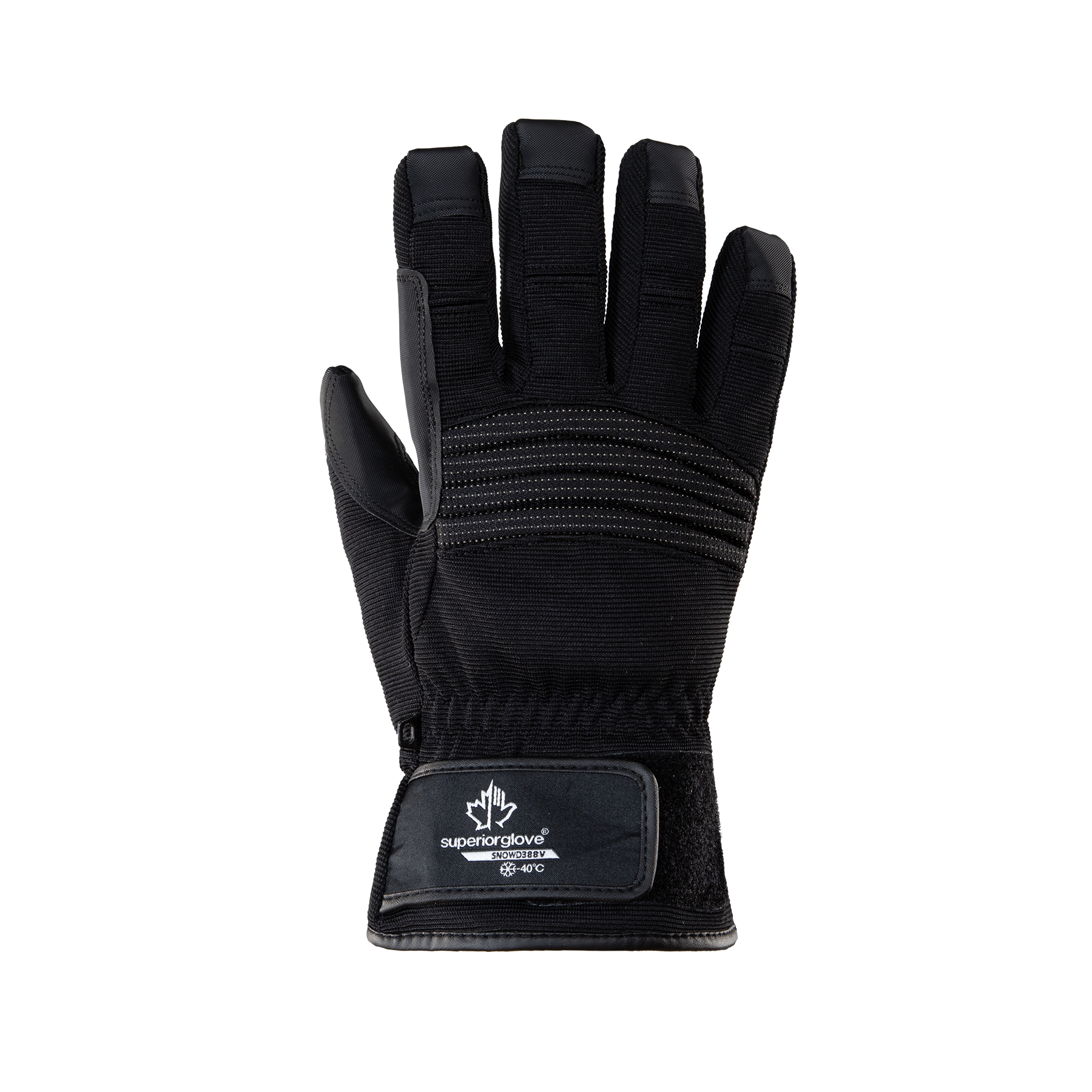 GLOVE EXTREME COLD PVC PATCHES BLACK M