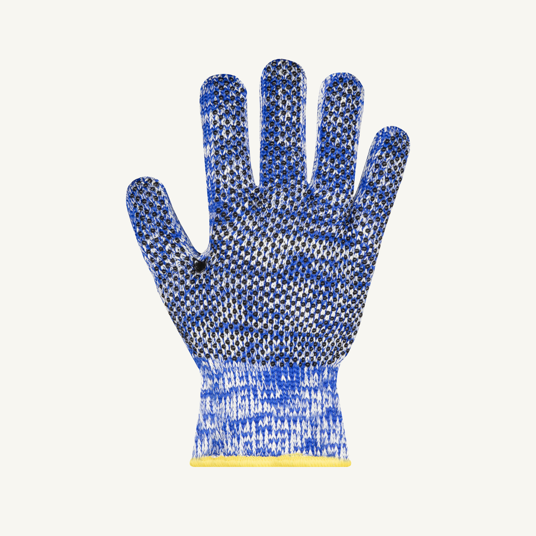 GLOVE NYLON/CTN WIRE DOTTED BLUE XL