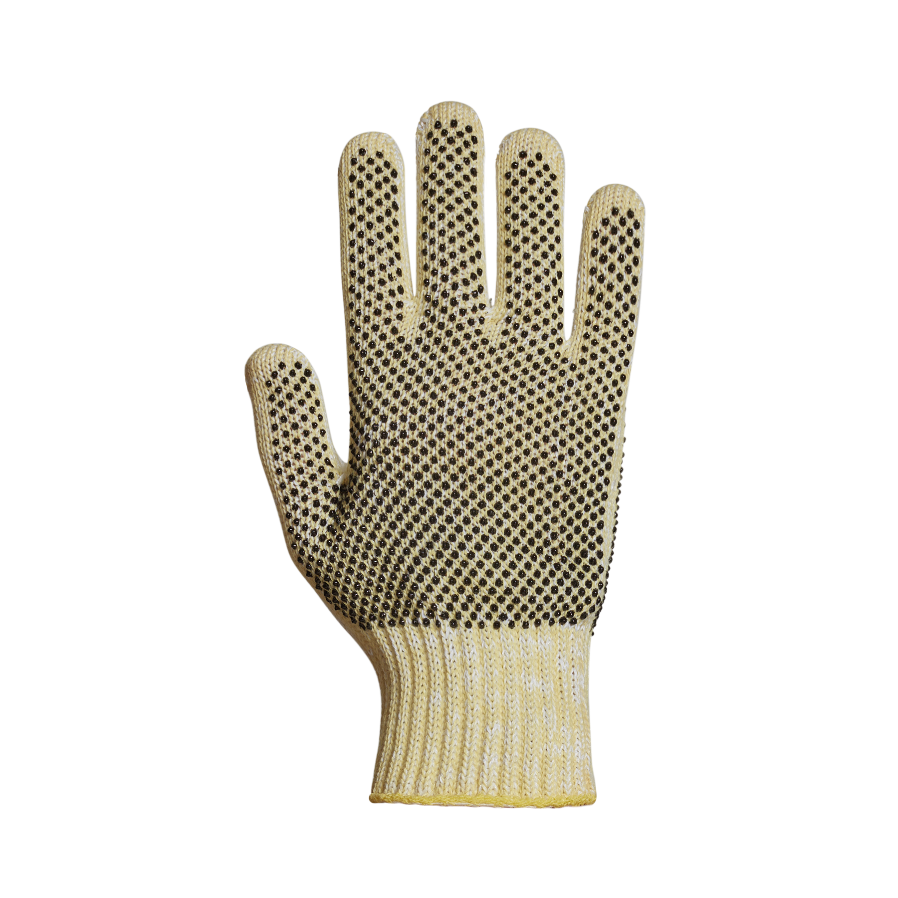 GLOVE CUTA6 HEAT 3 DOTTED PVC VP YLW 2XL
