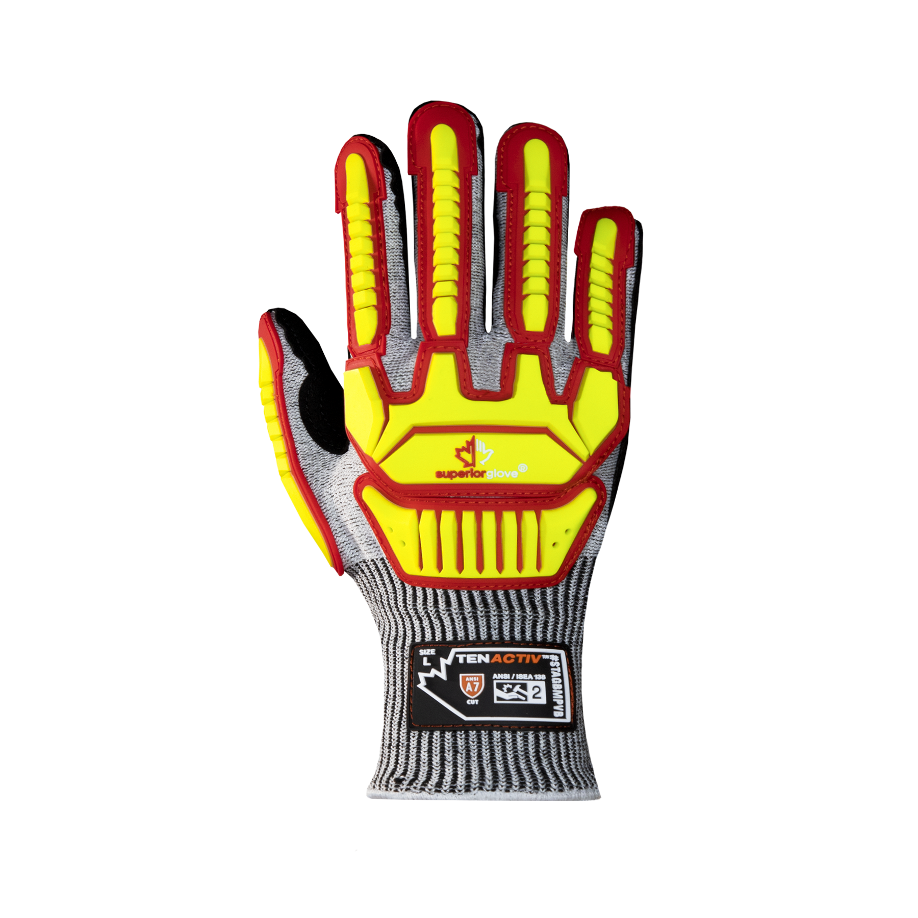 GLOVE CUTA7 IMPACT ENHANCE GRIP VP GRY M