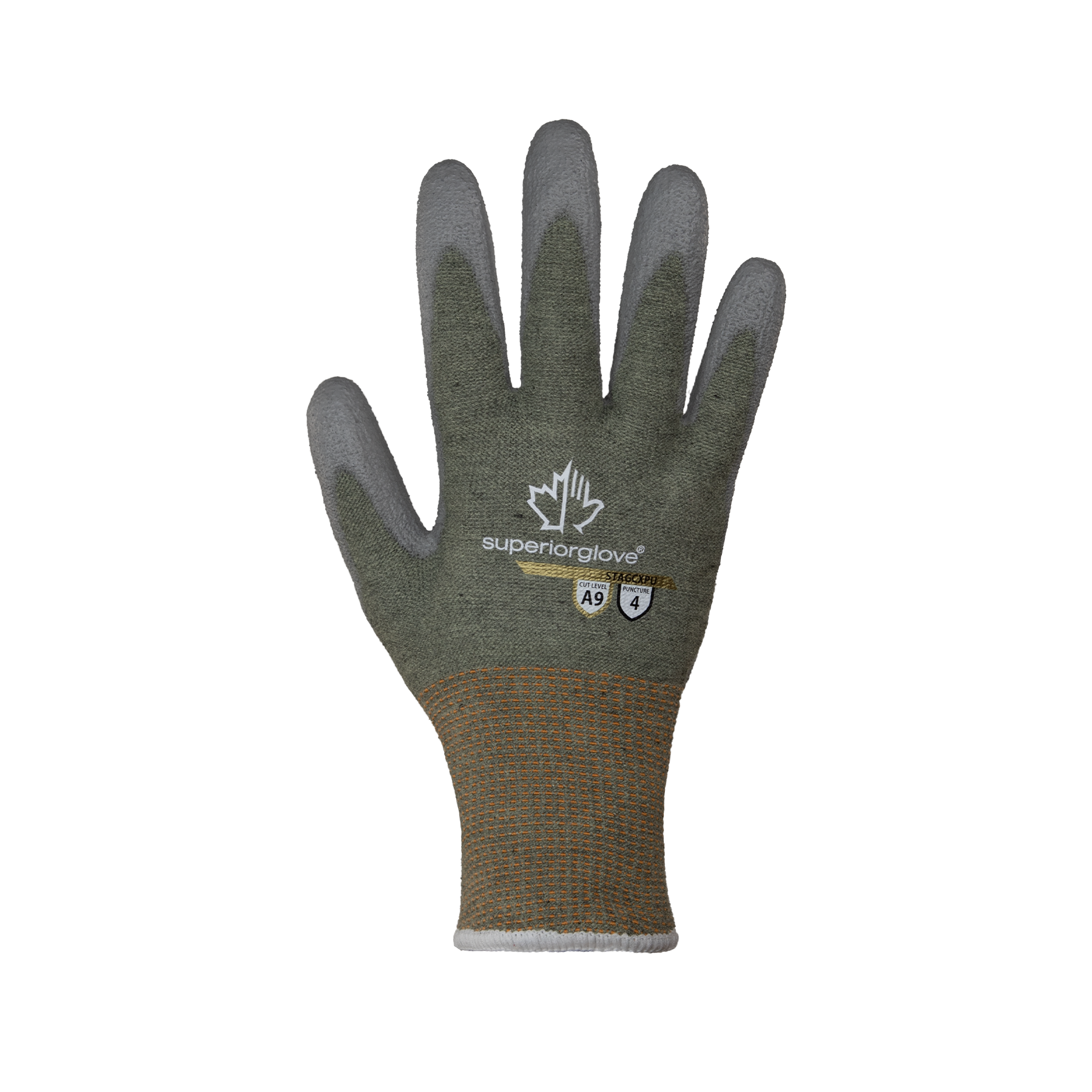 GLOVE CUTA9 WITH PU PLM COATING VP GRN 8