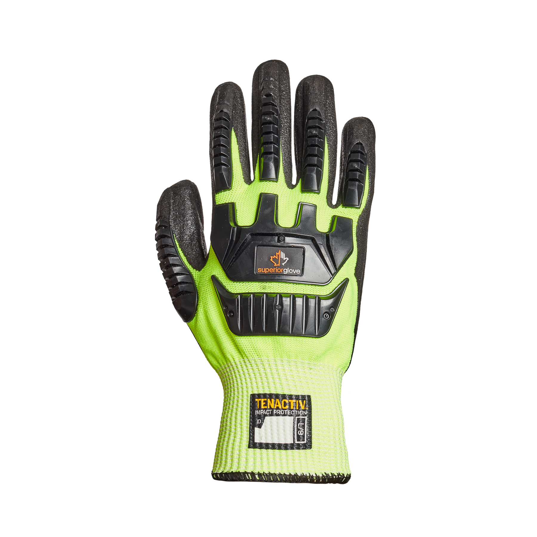 GLOVE HIVIZ CUTA5 IMPACT NTRLE VP GRN 9