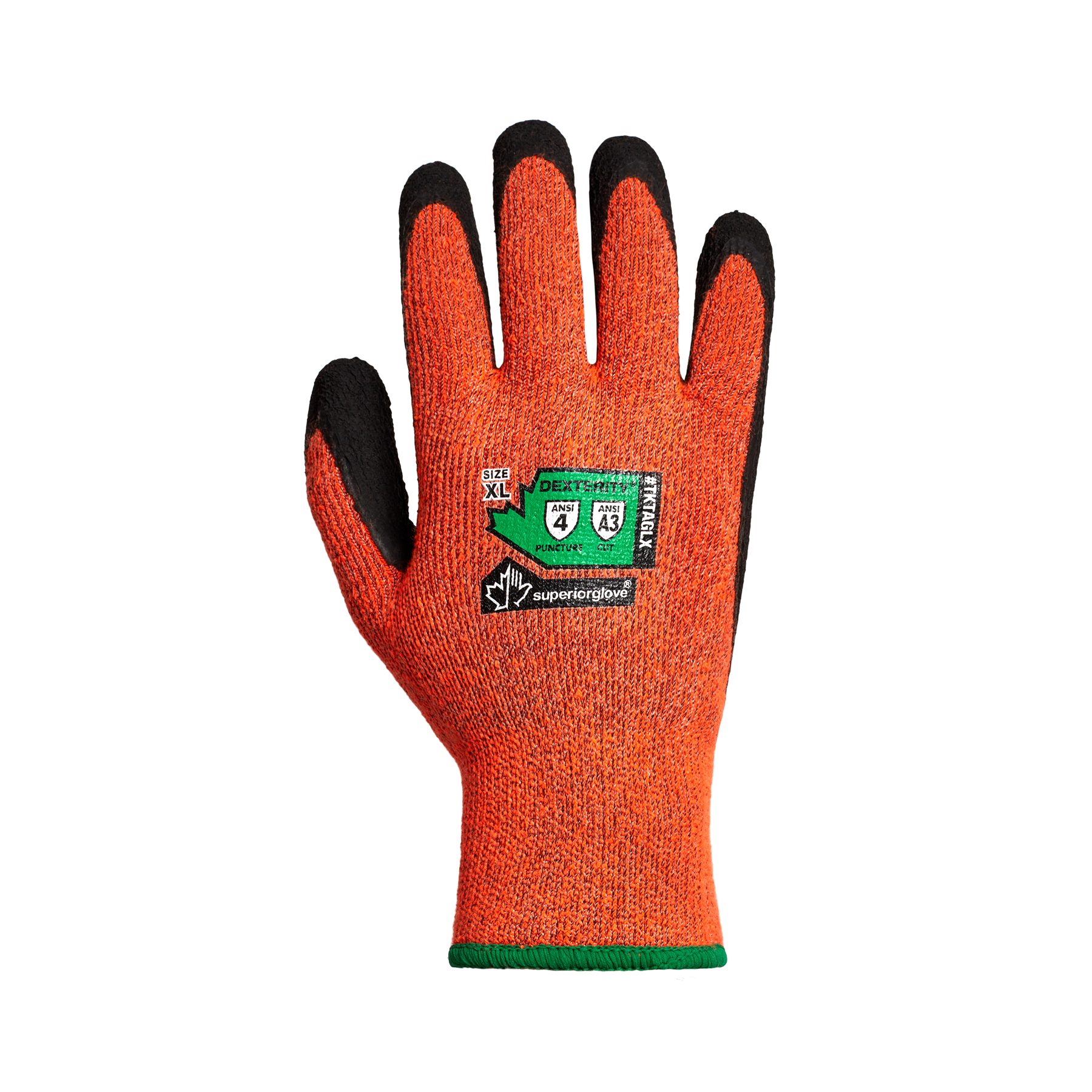 GLOVE DEXTERITY CRINKLE LATEX SZ M