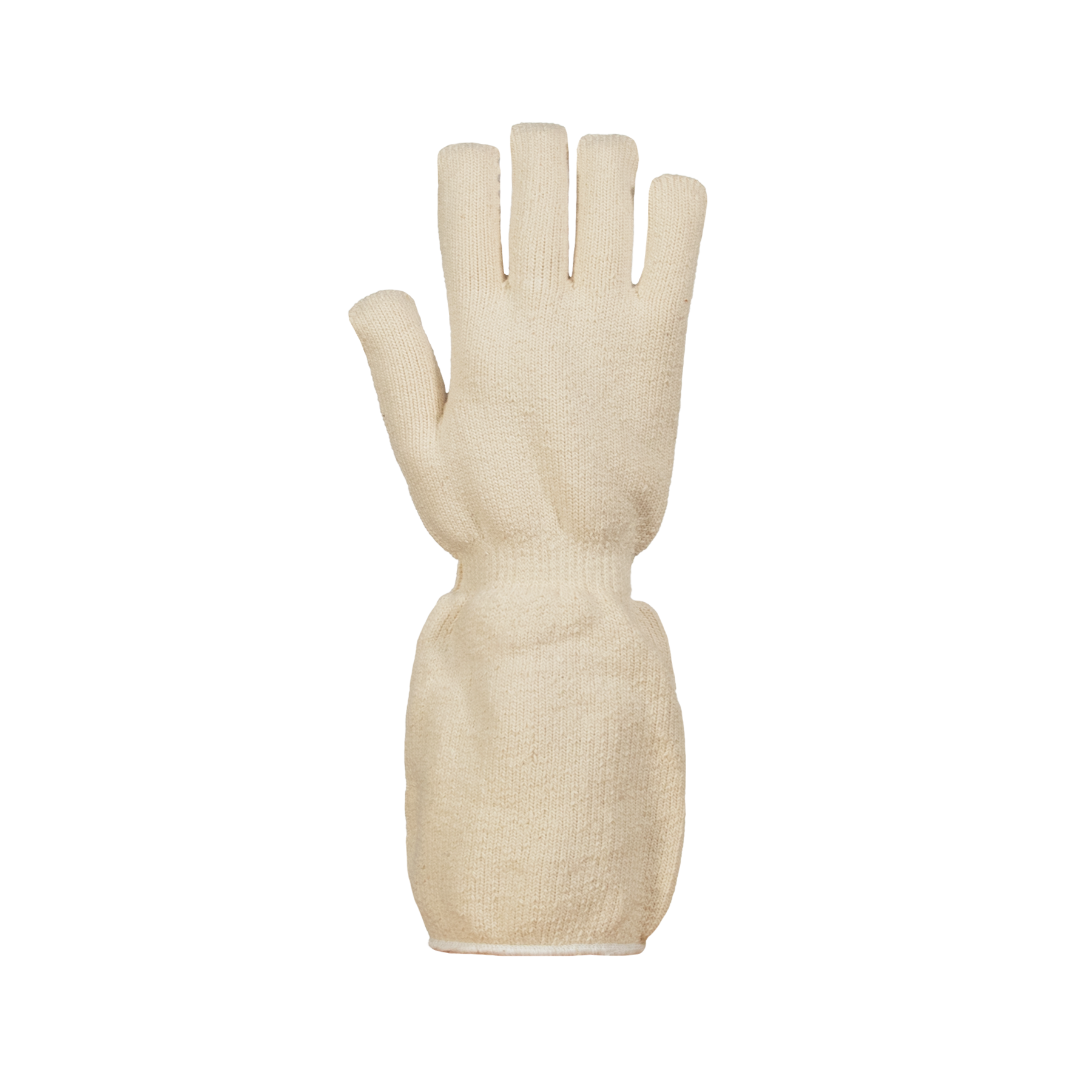 GLOVE HEAT 5 WITH SILICONE STRIP WHT S M