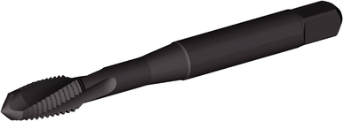 Kennametal 5705921 M10 X 1,5, METRIC, 3 Flutes, HSS-E-PM, Uncoated, Spiral Flute Tap