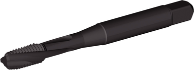 Kennametal 5705106 6 - 40, NF/UNF, 3 Flutes, HSS-E-PM, Uncoated, Spiral Flute Tap