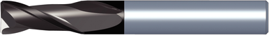 Kennametal 5872948 0.1575 in Milling Dia, 0.3150 in LOC, 2.2441 in OAL, 2 Flutes, Carbide, TiAlN, Square End Mills
