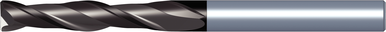Kennametal 5873010 0.0787 in Milling Dia, 0.2480 in LOC, 1.4961 in OAL, 2 Flutes, Carbide, TiAlN, Square End Mills