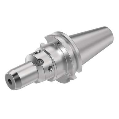 Erickson 6480510 High Performance Standard Hydraulic Chuck, 1-3/4 in Dia Taper Shank, 5/8-11 UNC Connection, 3/8 in Dia Hole, 1.167 in Dia Nose, 6 in Projection