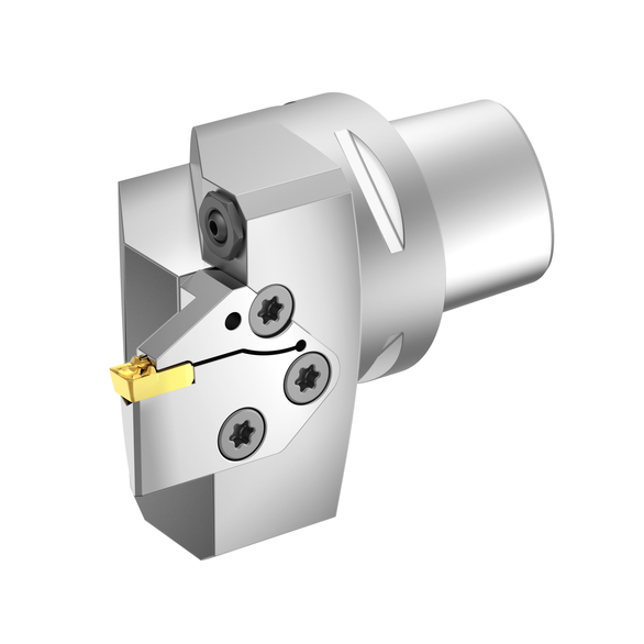 Kennametal 6000464 Size PSC63, 2.3820 in Head Length, 0.8270 in Ctr to Cutting Edge, Modular Grooving Cutting Unit Head