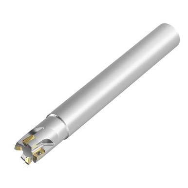 Kennametal 3742541 0.7500 in Milling Dia, 6.6890 in Shank Length, 0.3870 in Max Depth, 6.6890 in OAL, 3 Inserts, Coolant Through, Indexable Square-Shoulder End Mills