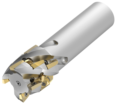 Kennametal 5085631 1.5750 in Milling Dia, 5.5510 in Shank Length, 1.6070 in Max Depth, 5.5510 in OAL, 12 Inserts, Coolant Through, Indexable Square-Shoulder End Mills