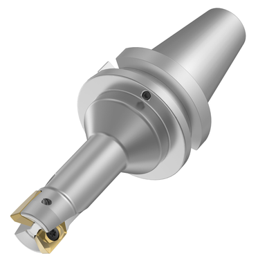 Kennametal 6117612 2.0000 in Milling Dia, 1.5750 in Shank Length, 0.6400 in Max Depth, 1.5750 in OAL, 3 Inserts, Coolant Through, Indexable Square-Shoulder End Mills