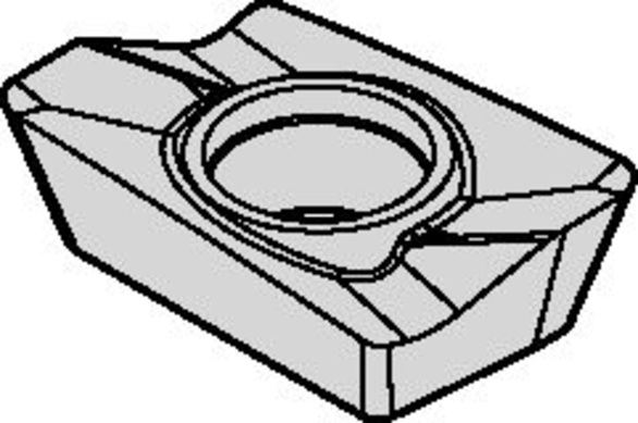 Kennametal 6172431 ADCT1545PDERLD KCSM40, Milling Insert