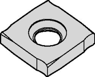 Kennametal 1864825 SNHX12L5PZTNGP KC725M, Milling Insert