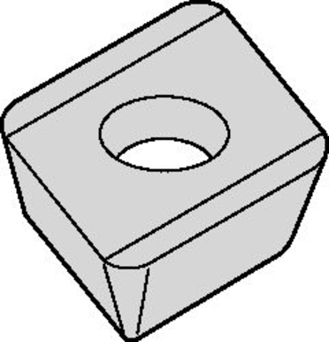Kennametal 1888548 XDHX10T310EGC KC510M, Milling Insert