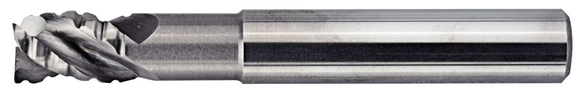 KENNAM 2625714 0.3150 in Milling Dia, 0.3937 in LOC, 2.4803 in OAL, 3 Flutes, Carbide, Uncoated, Roughing End Mills