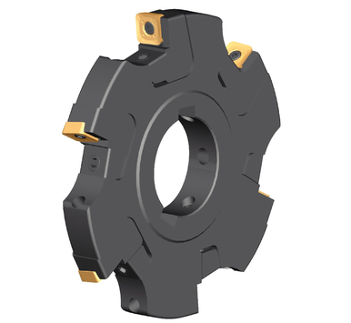 Kennametal 2443526 Arbor Hole, 0.7120 in, 4.5080 in, Indexable Slotting Cutter