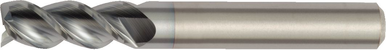 Kennametal 1805986 0.6300 in Milling Dia, 1.2598 in LOC, 3.5039 in OAL, 3 Flutes, Carbide, Uncoated, Square End Mills