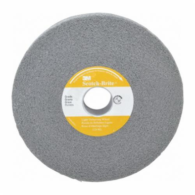 Scotch-Brite 048011-01660 Convolute Light Deburring Wheel, 6 in Dia x 1 in THK, 1 in, Silicon Carbide Abrasive