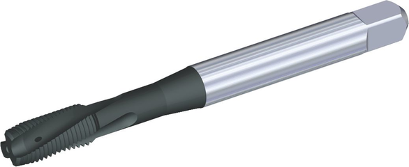 Kennametal 4027887 M6 X 1, METRIC, 3 Flutes, HSS-E-PM, Uncoated, Spiral Flute Tap