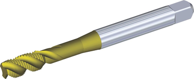 Kennametal 5211961 8 - 32, NC/UNC/UNJC, 3 Flutes, HSS-E-PM, TiN, Spiral Flute Tap