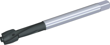 Kennametal 4027920 M10 X 1, METRIC FINE, 3 Flutes, HSS-E-PM, Uncoated, Spiral Flute Tap