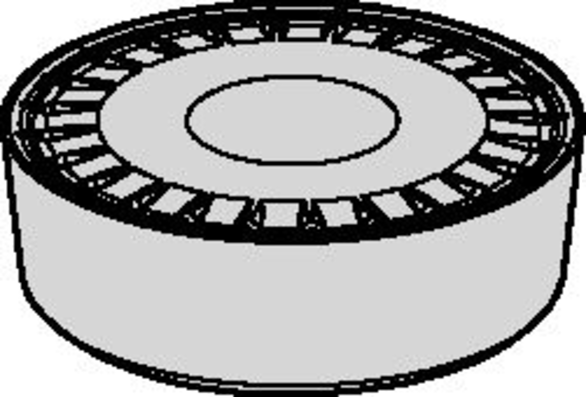 Kennametal 6320148 RCMX2507M0TUPG KCP10B, Turning Insert