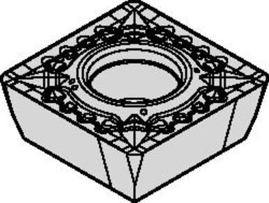 Kennametal 6168102 SDET120432SNGB KCSM40, Milling Insert
