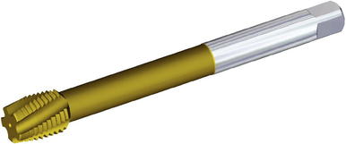 Kennametal 4059040 M24 X 3, METRIC, 5 Flutes, HSS-E-PM, Uncoated, Spiral Flute Tap