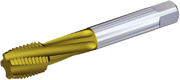 Kennametal 4153875 M30 X 3,5, METRIC, 5 Flutes, HSS-E-PM, Uncoated, Spiral Flute Tap