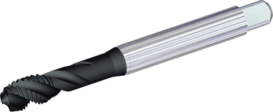 Kennametal 4161354 M14 X 1,5, METRIC FINE, 4 Flutes, HSS-E-PM, Uncoated, Spiral Flute Tap