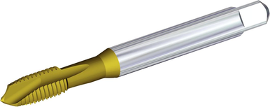 Kennametal 4154104 M4 X 0,7, METRIC, 2 Flutes, HSS-E-PM, Uncoated, Spiral Flute Tap