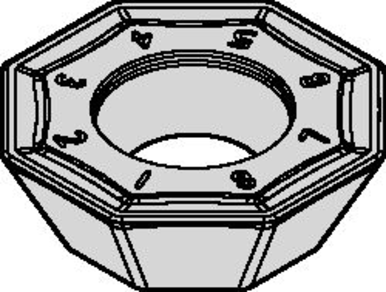 Kennametal 2455818 OFPT06L5AFSNHB KCPK30, Milling Insert