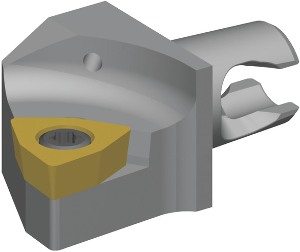 Kennametal 13180668 System Size KM16, Series Name KM Micro, Cutting Direction Right Hand, Modular Turning & Profiling Cutting Unit Head