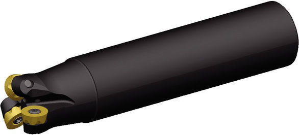 Kennametal 4042582 0.9450 in Milling Dia, 7.8740 in Shank Length, 0.3150 in Max Depth, 7.8740 in OAL, 2 Inserts, Coolant Through, Indexable Copy Face Mills