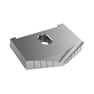 Allied Machine & Engineering 10294-0612T SER #9, 6-3/8 in, TiN, Spade Drill Insert