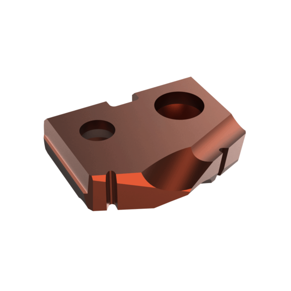 ALLIED #0 TA (SC) AM200 17.5MM TC Super Cobalt Replaceable Drill Insert
