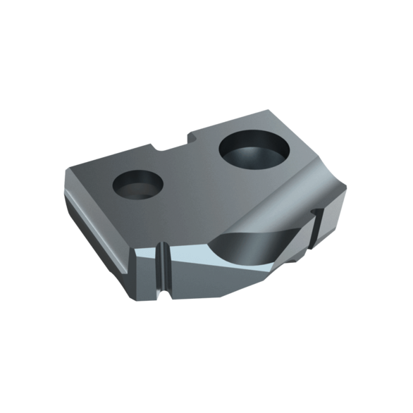Allied Machine & Engineering 150N-.5160 SER #0, 0.5160 in, TiCN, Spade Drill Insert