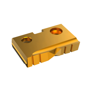 Allied Machine & Engineering 152T-24.5-FB SER #2, 24.50 mm, TiN, Spade Drill Insert