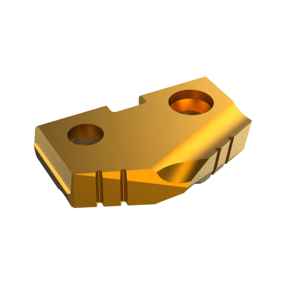 ALLIED #2 TA SC TIN 27.5MM  Super Cobalt Replaceable Drill Insert