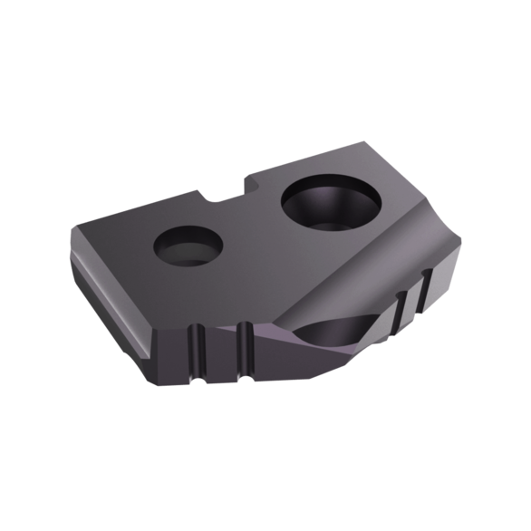 Allied Machine & Engineering 18ZA-.4900 SER Z Series, 0.4900 in, TiAIN, Spade Drill Insert