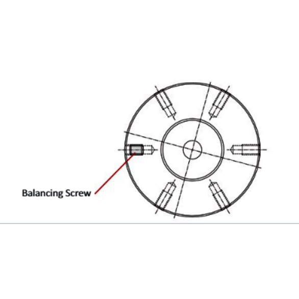 ALLIED 415283 M6X10  SET SCREWS FOR HEAVY