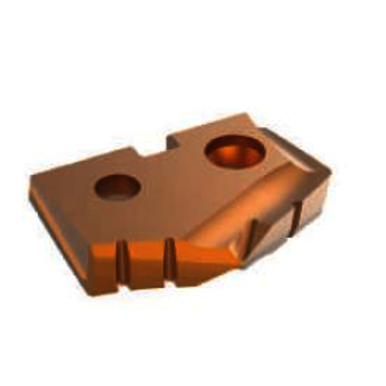 Allied Machine & Engineering 4C21P-23.25 SER #1, 23.25 mm, K20, Spade Drill Insert