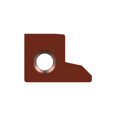 ALLIED #2 C3 AM200 PORT INSERT  Carbide Replaceable Port Form Insert