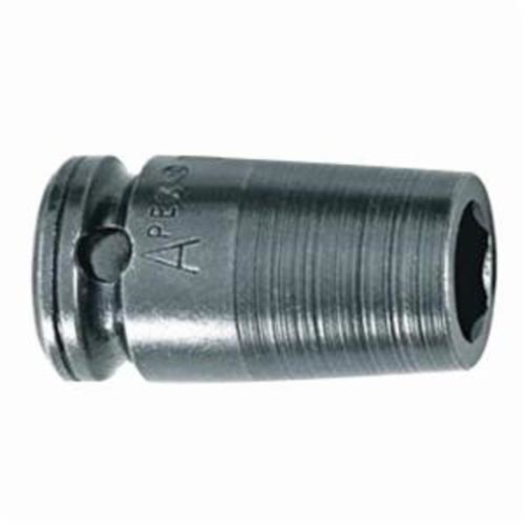 Apex 13MM03 Short Length Drive Socket, Metric, 13 mm 6 Point Socket, 3/8 in Female Square Drive
