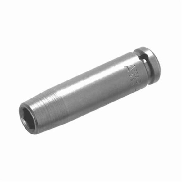 Apex 13MM33 Extra Long Length Drive Socket, Metric, 13 mm 6 Point Socket, 3/8 in Female Square Drive
